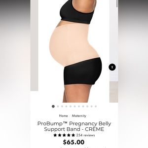 Baobei ProBump™ Pregnancy Belly Support Band - CRÈME